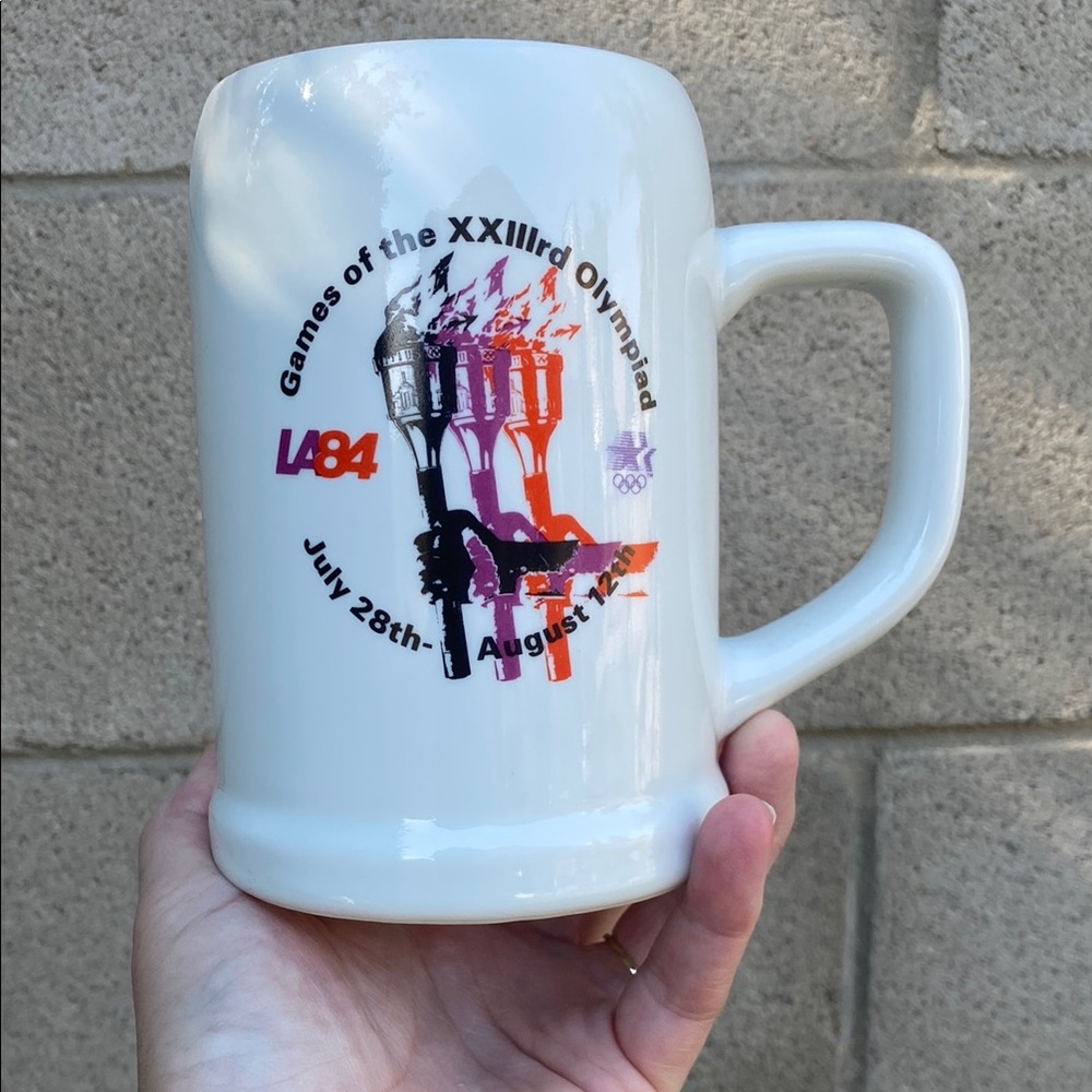 Olympic Games Commemorative White Mug